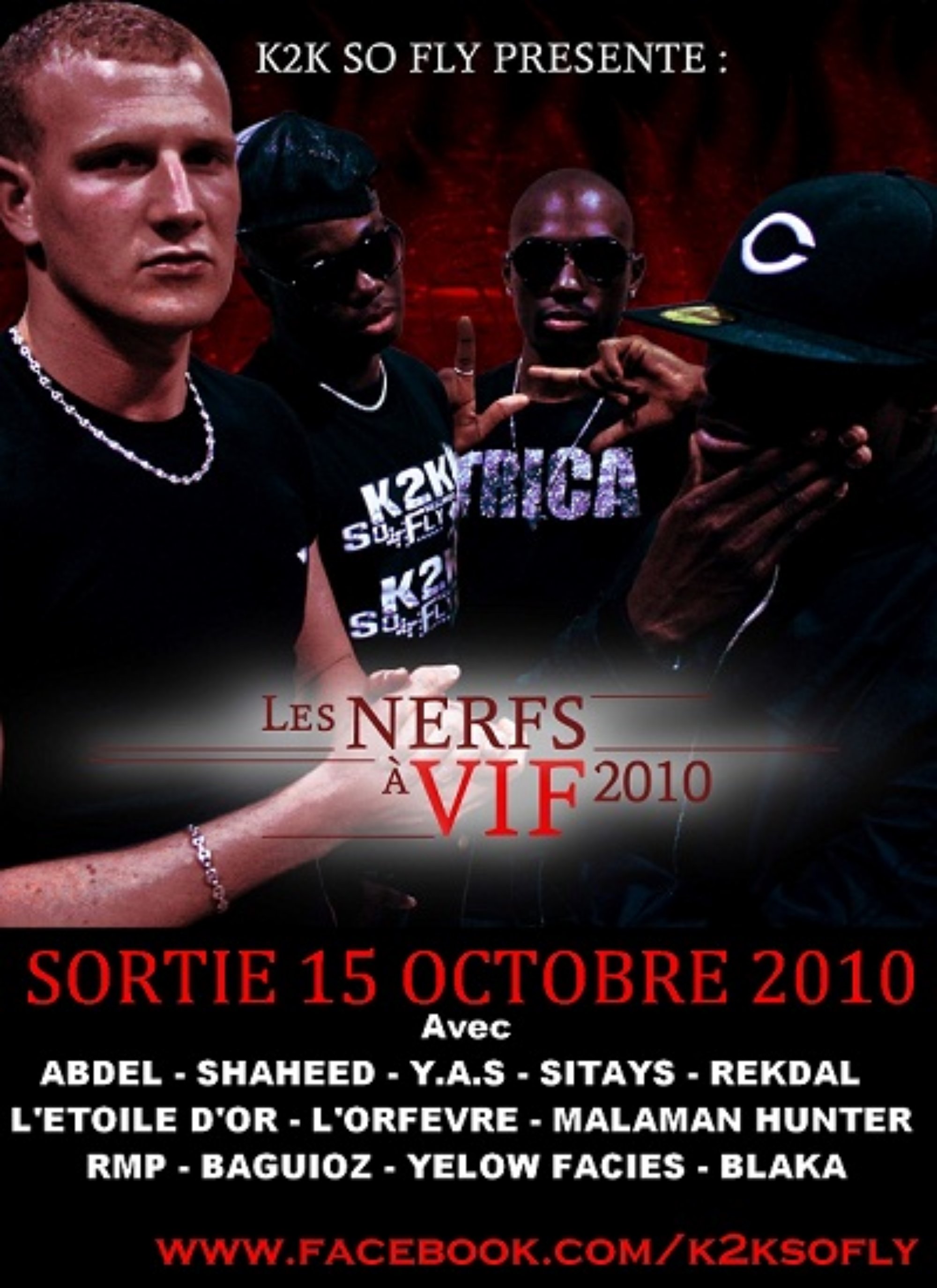 FLYERS LES NERFS A VIF 2010